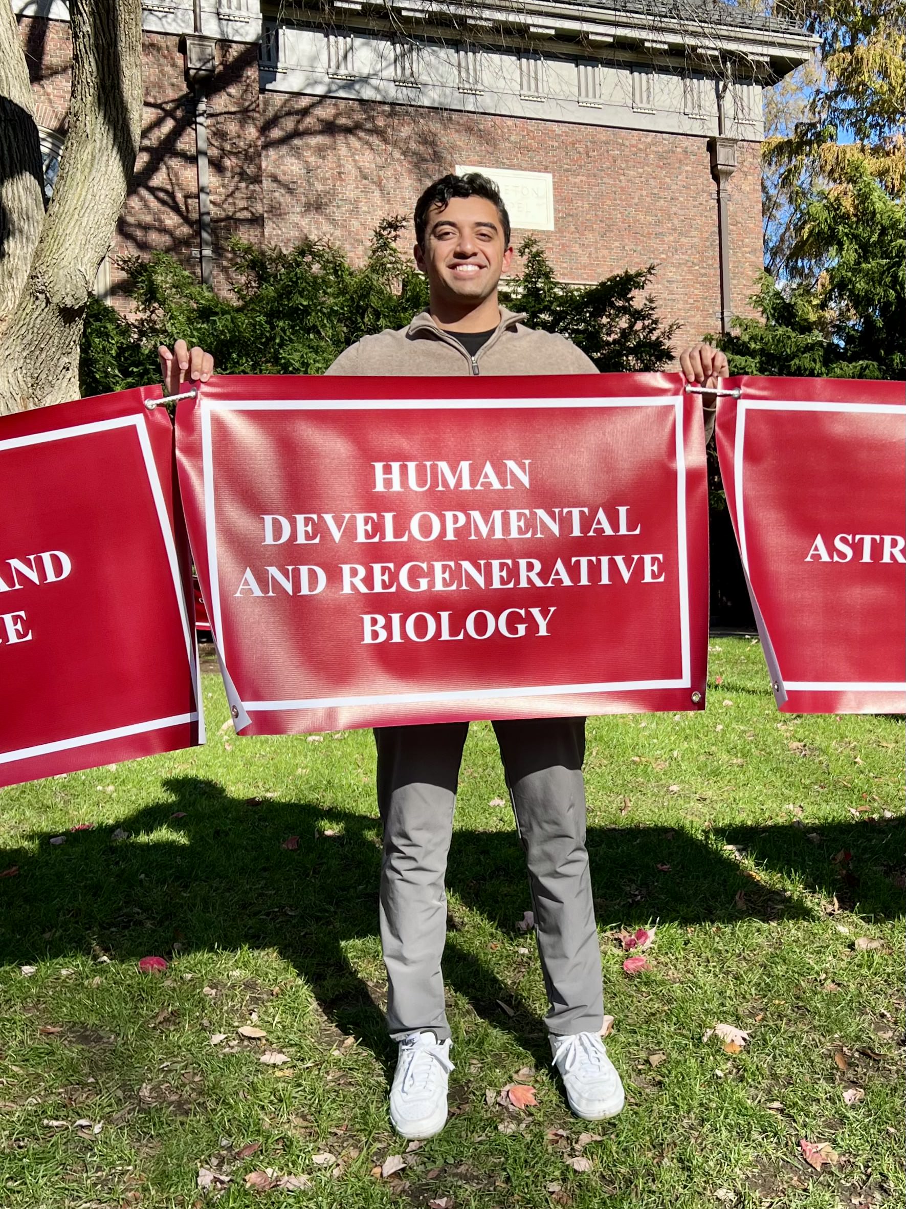 Saaim at Harvard College in 2022